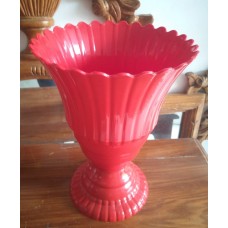 Vaso plástico vermelho G